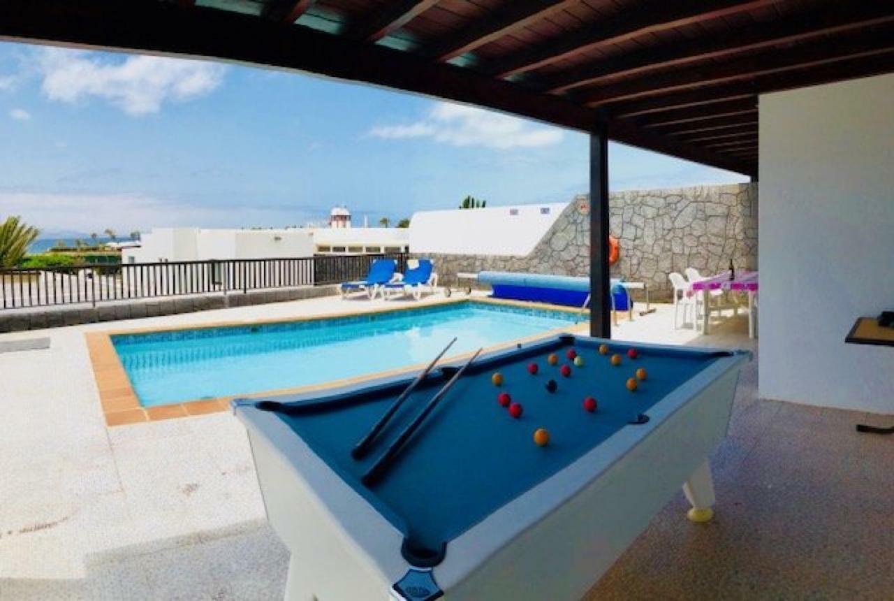 Villa Neptuno With Private Pool, Sea View, Sat-Tv & Free Wifi Playa Blanca  Buitenkant foto