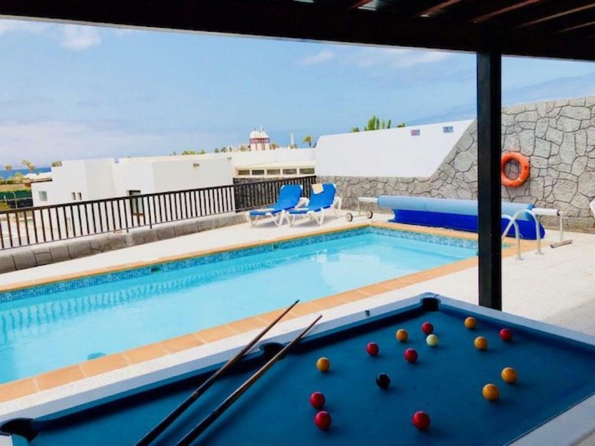 Villa Neptuno With Private Pool, Sea View, Sat-Tv & Free Wifi Playa Blanca  Buitenkant foto