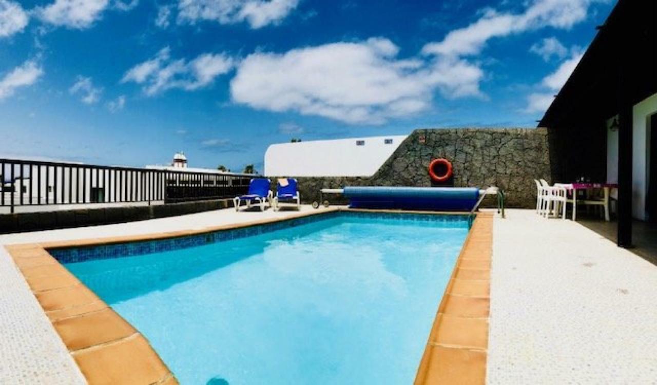 Villa Neptuno With Private Pool, Sea View, Sat-Tv & Free Wifi Playa Blanca  Buitenkant foto